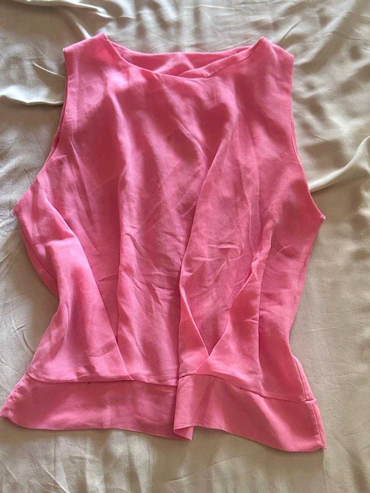 Pretty Pink Vest Top