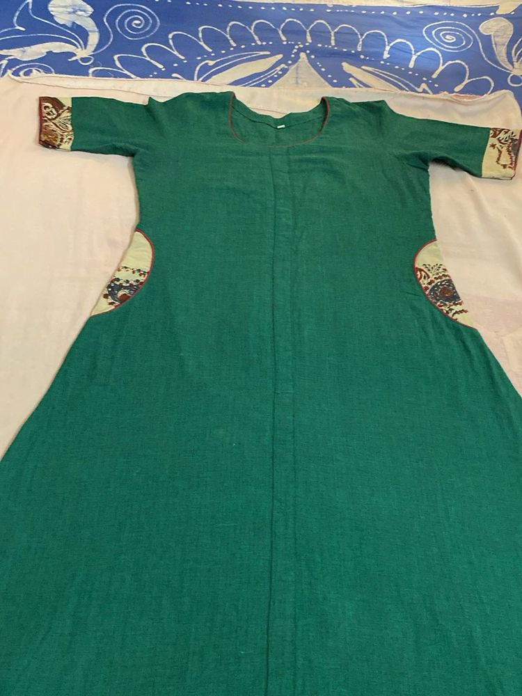 Round Neck Glass Slv Boutique Made Kurti/dress