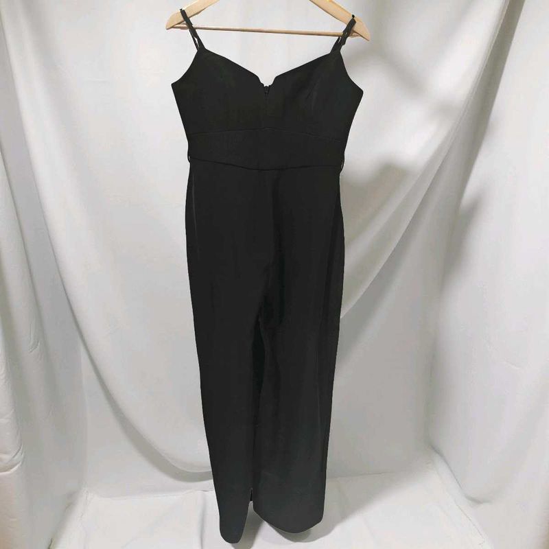 Sleek Black Jumpsuit