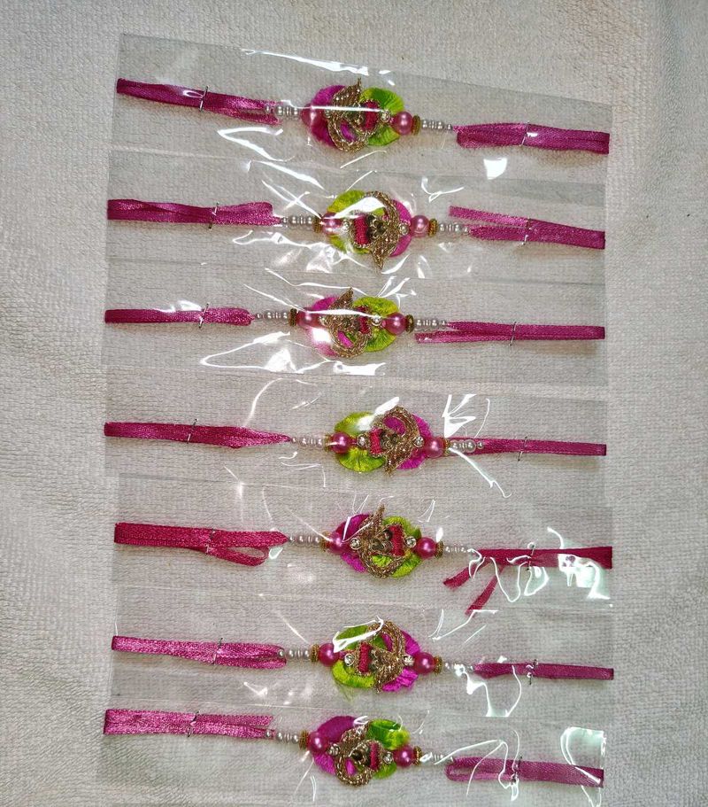7 Pcs Single Rakhi