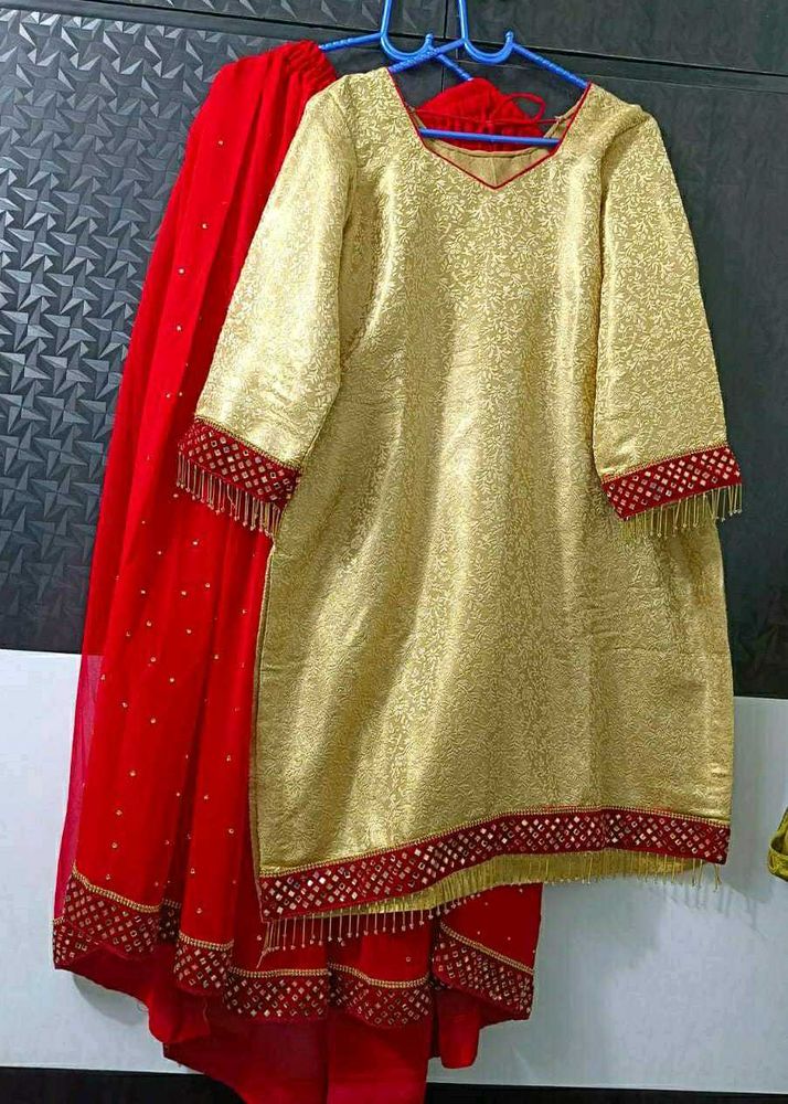 Beautiful Kurta With Lehenga