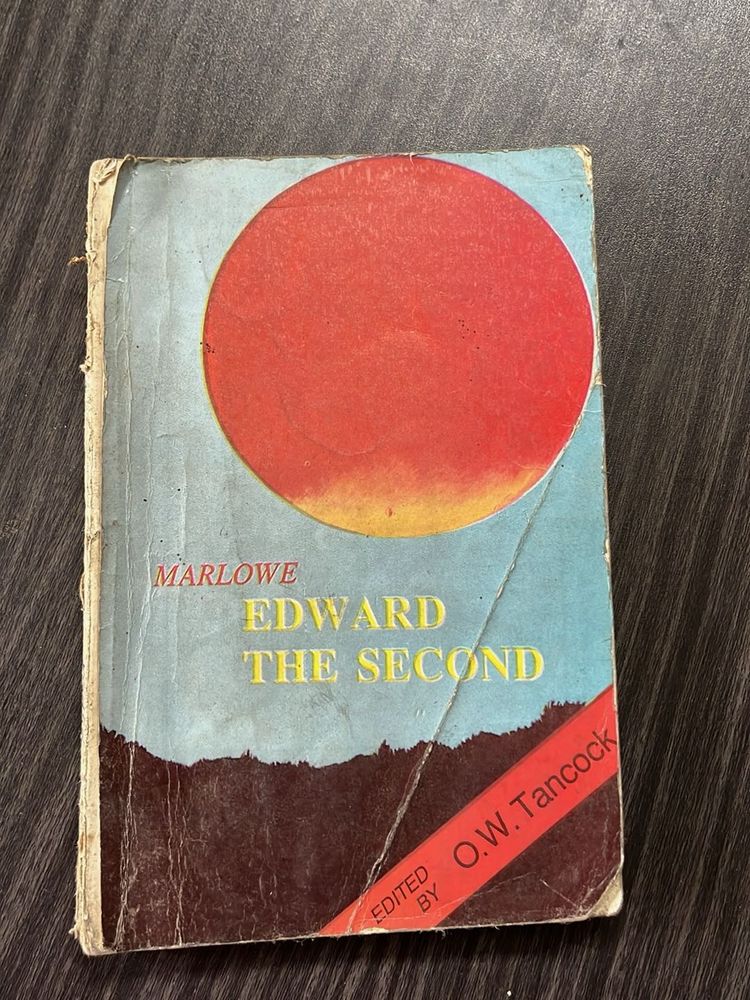 Edward The Second by Marlowe Rare Edition
