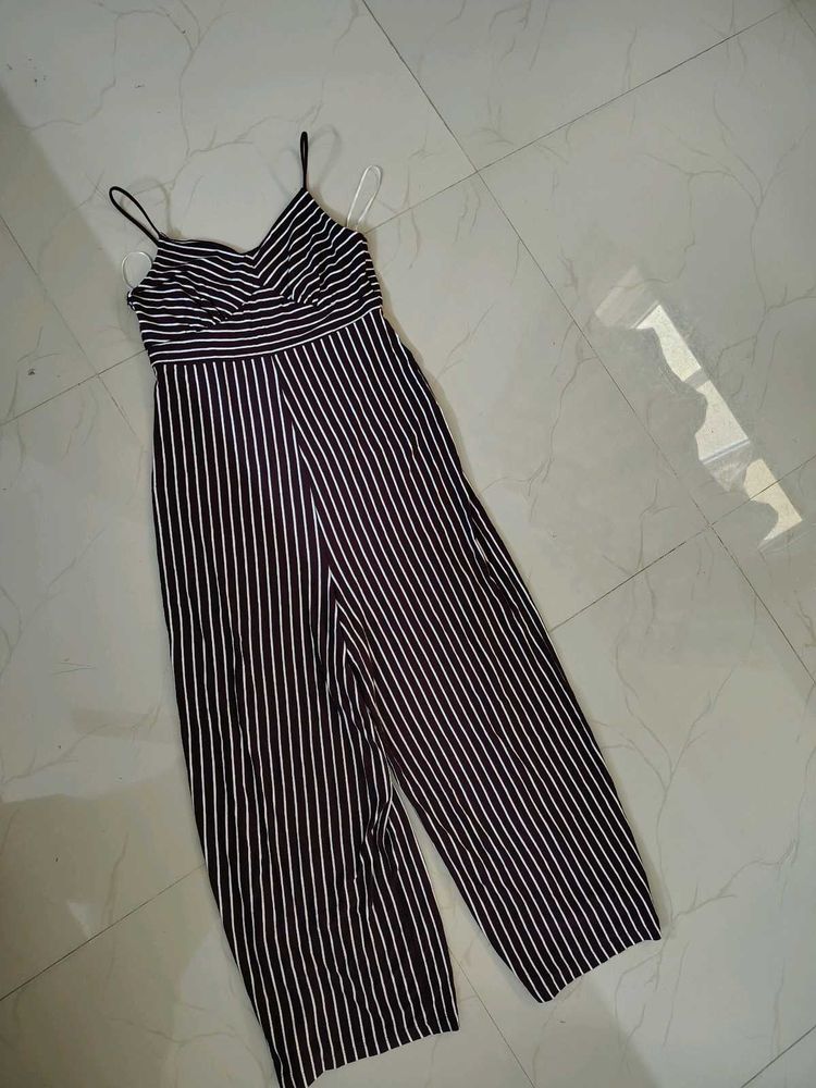 Striped Jumpsuit