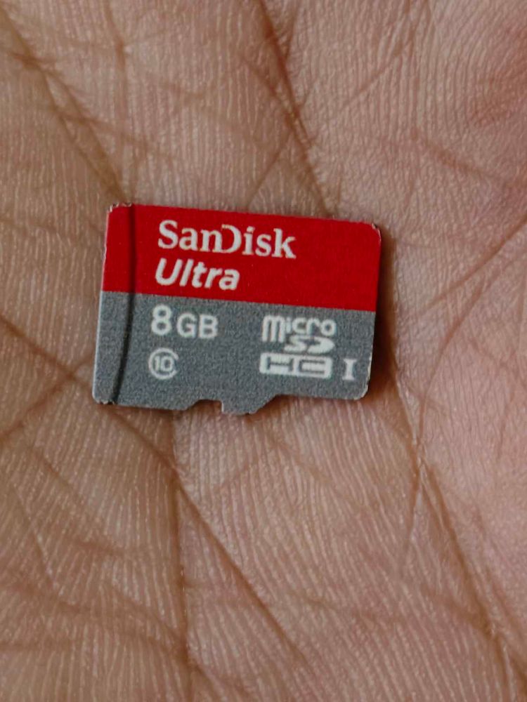 SanDisk Ultra 8 GB MicroSD Card Class 10