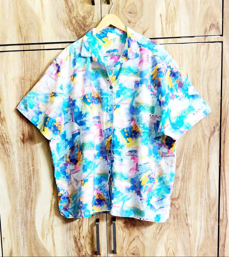 Multicolour Shirt Size-46-48