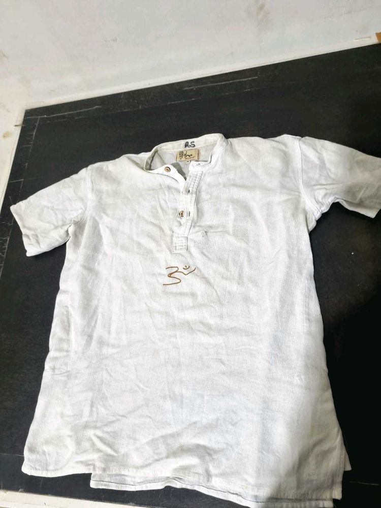 Isha Life Organic White Kurta