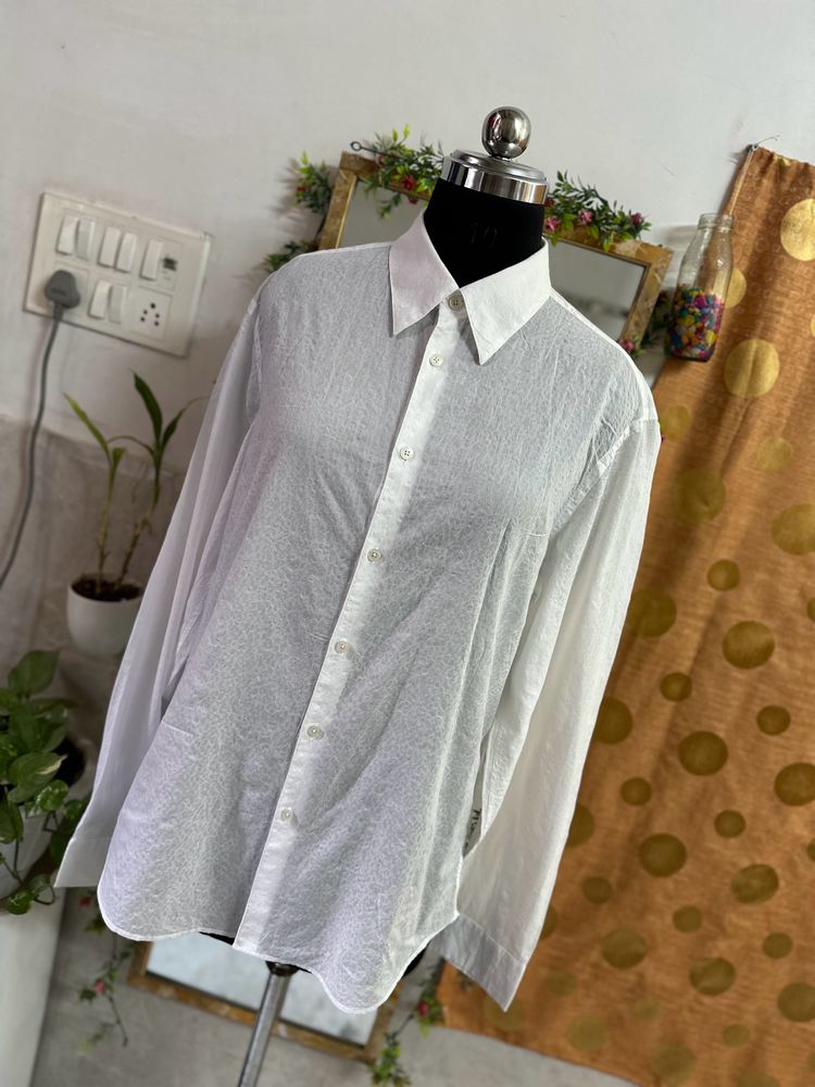 Armani Exchange Shirt Thin Cotton Light