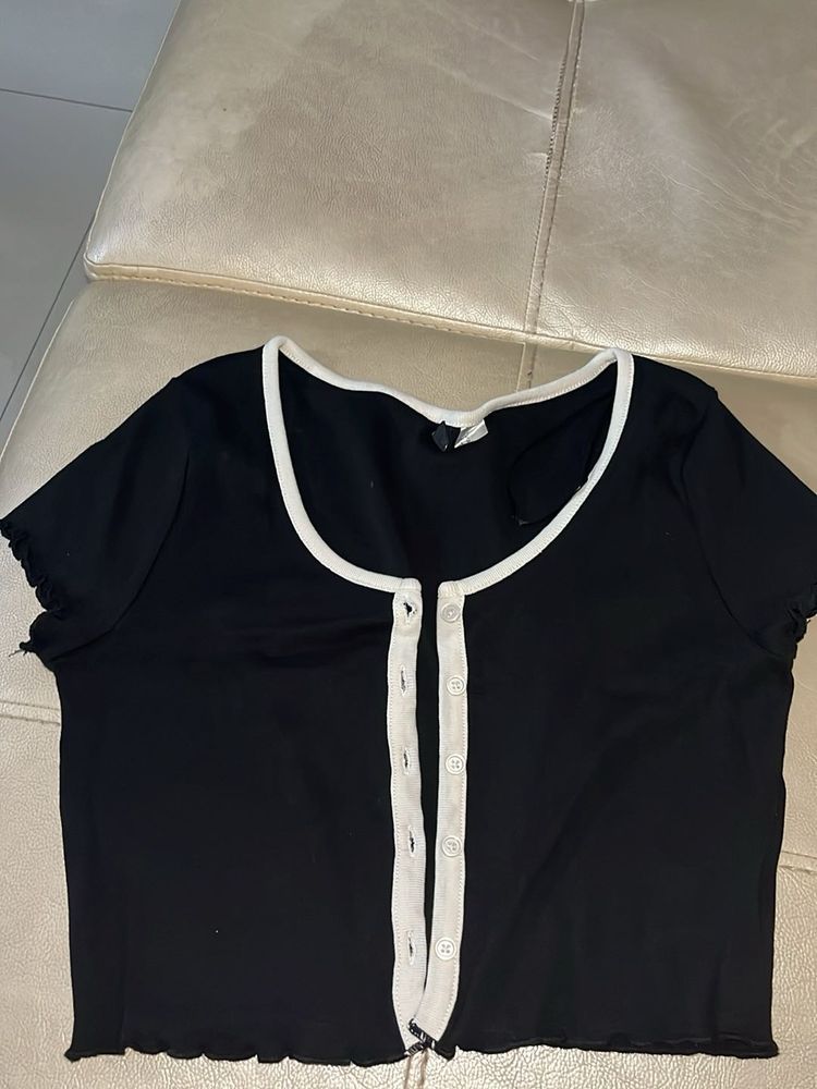Cute Black Top