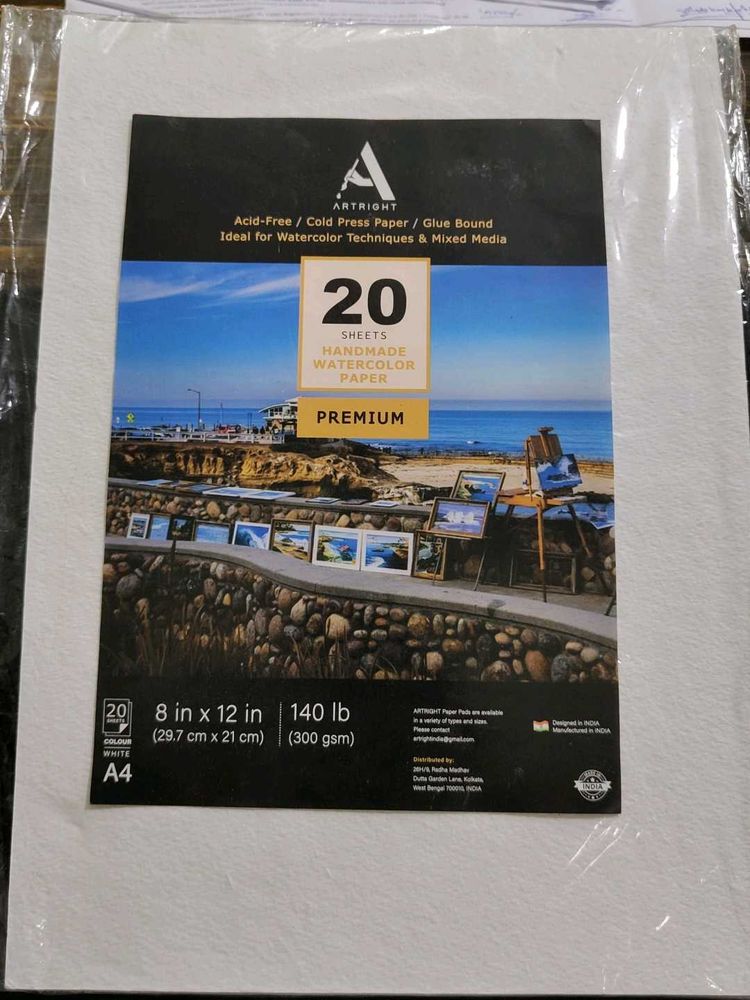 Artrignt Watercolor Paper Pad