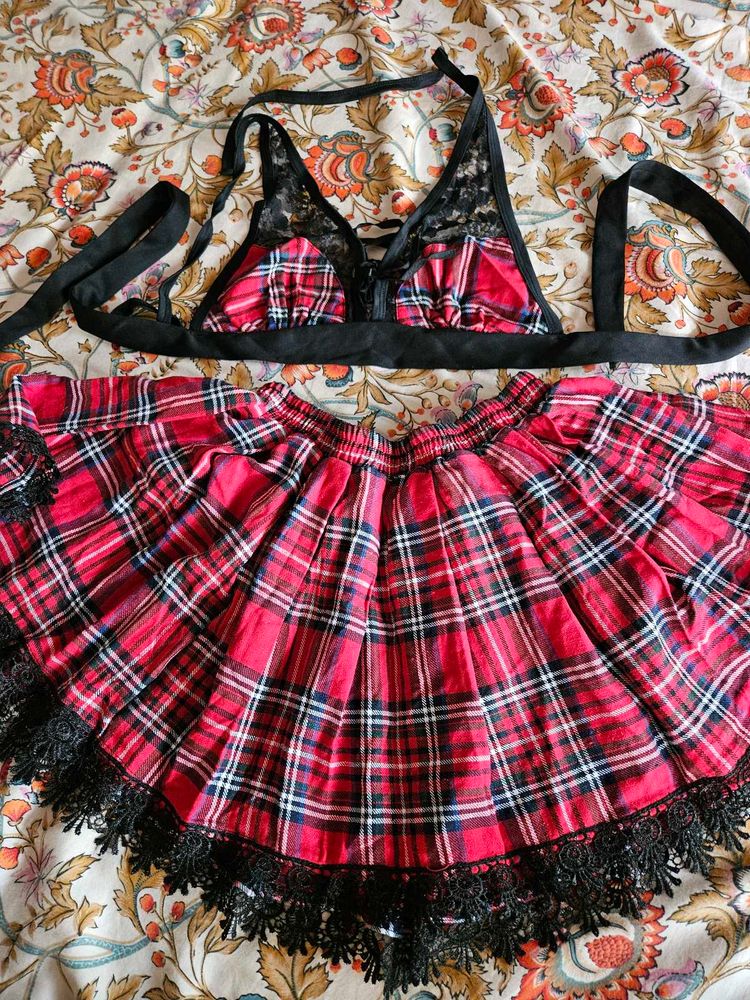 Ravishing New  Bikini &amp; Micro skirt Set