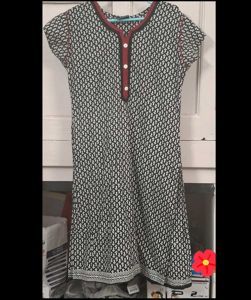 Patterned Casual Daily Kurti