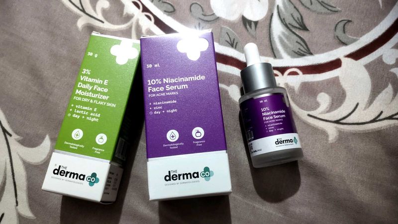 2 Niacinamide Serum And Moisturizer