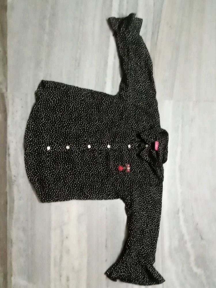 A Beautiful Polka Doted Girl&#39;s Shirt