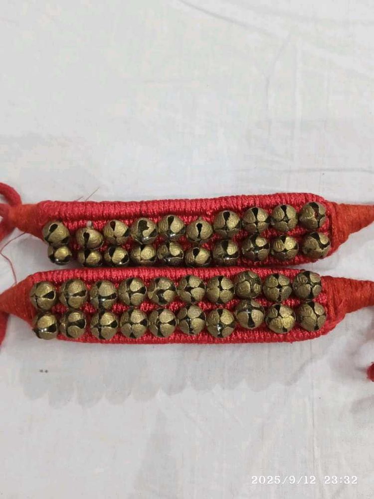 Beautiful Red Ghungroo