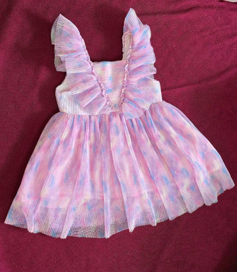 Cute Ruffled Girls Dress