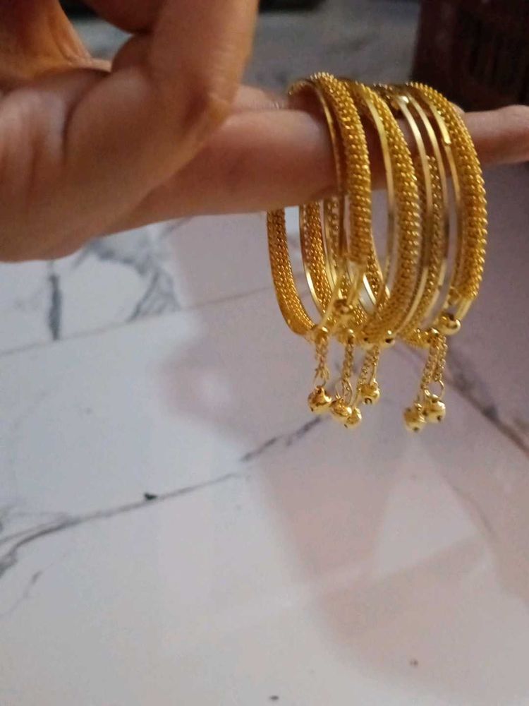 Brand New Golden Colour Bangles