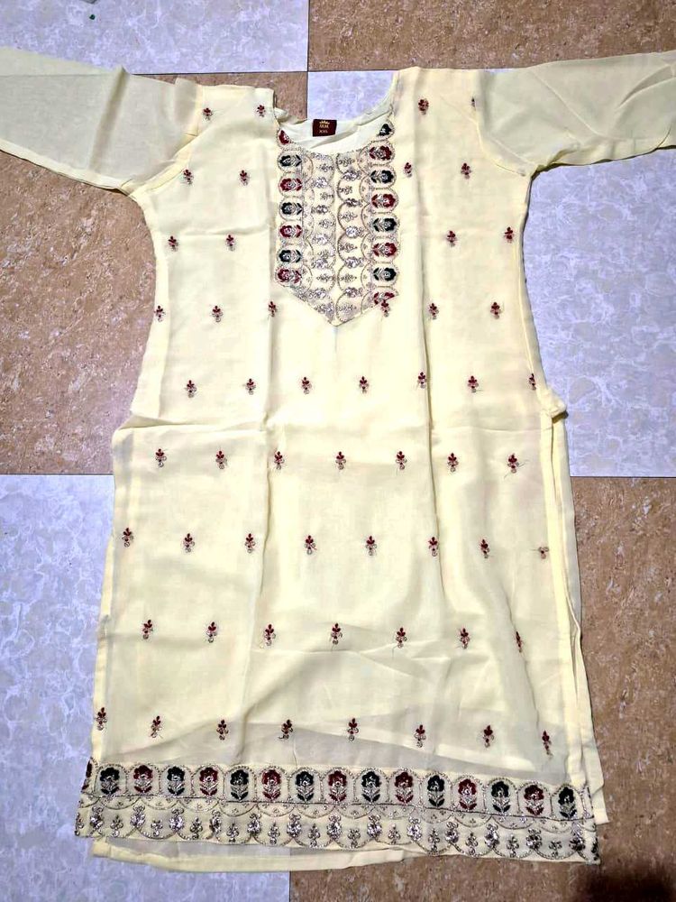 Yellow Kurti