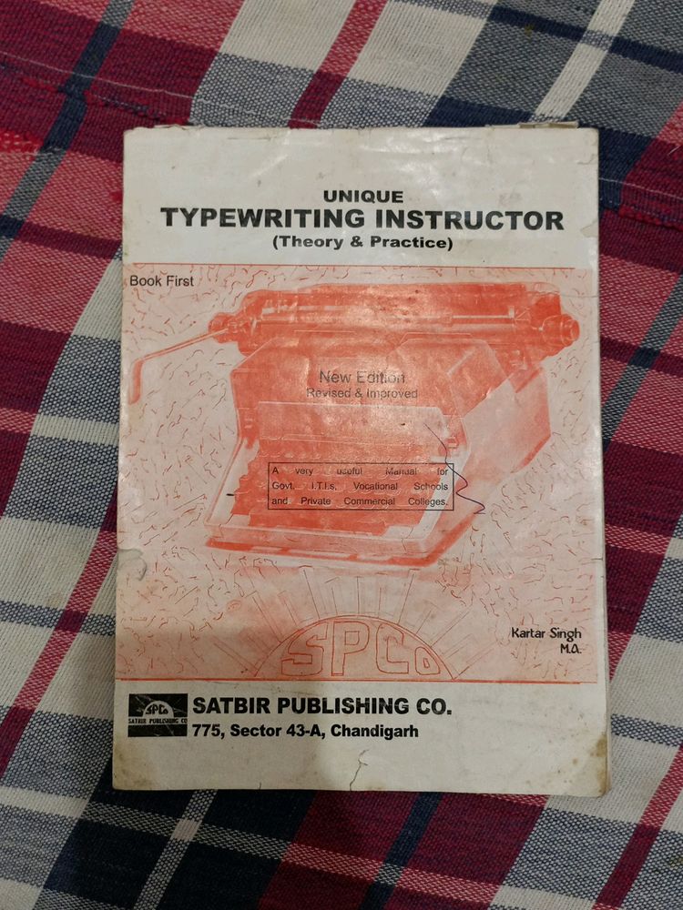Unique Typewriting Instructor Book