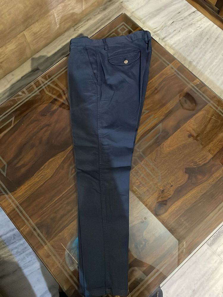 ZARA Navy Blue Trousers