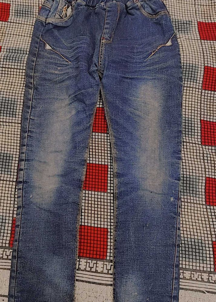 Navy Blue Denim Jeans 👖