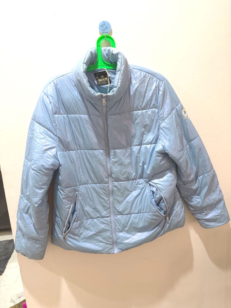 Light Blue Padded Jacket