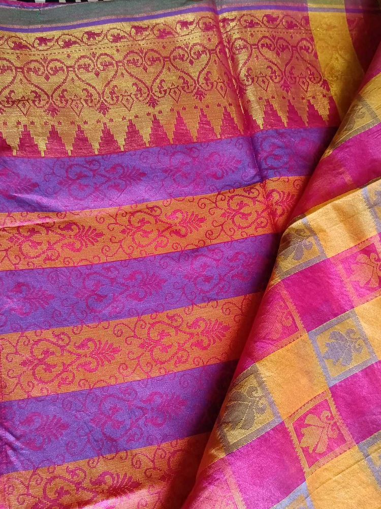 Multicolored Saree