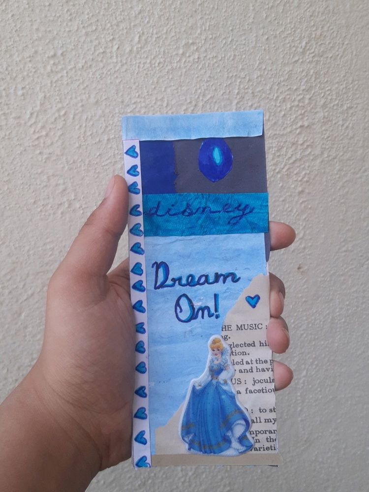 Blue Themed Aesthetic Bookmark