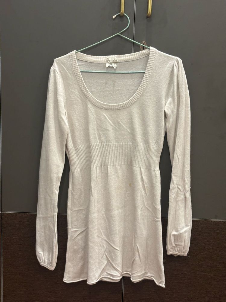 Elegant Knit Tunic Top