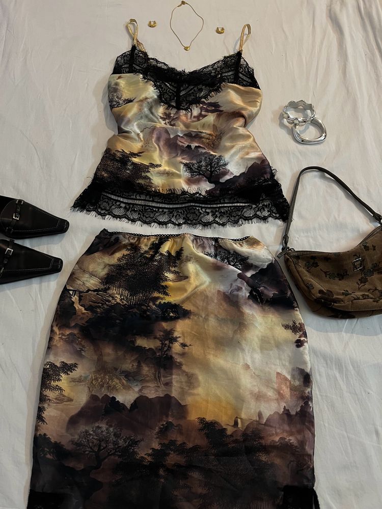 Lace Two Piece