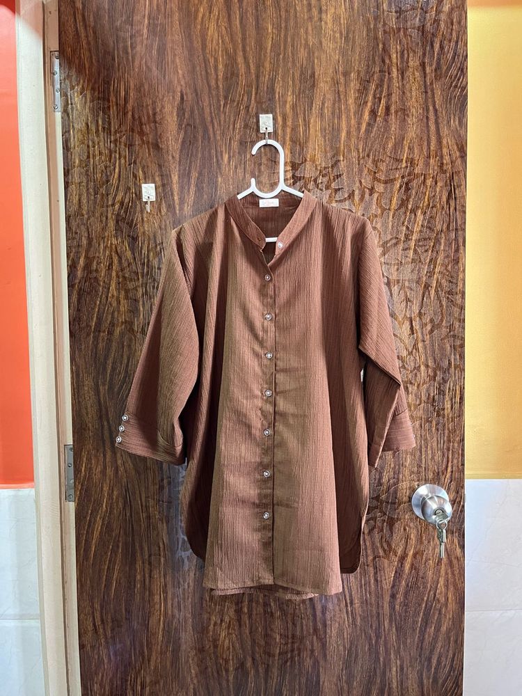 Oversized shirt for women