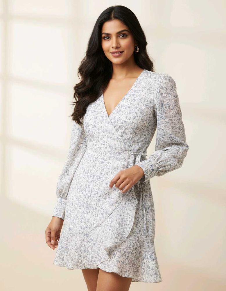 Floral Wrap Dress - Chic &amp; Stylish