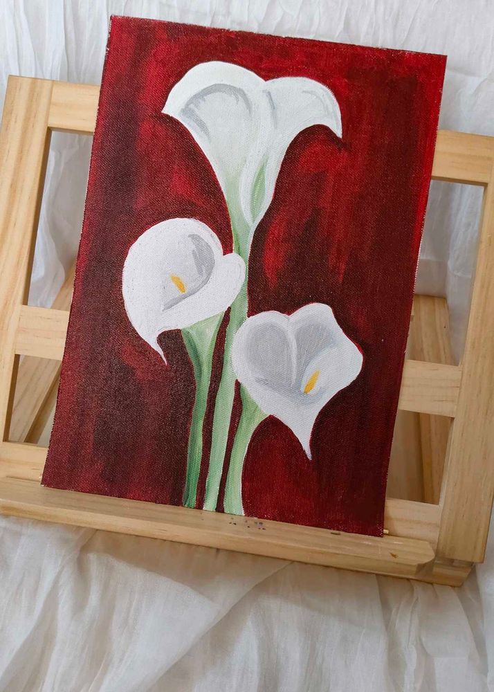 Floral Lily Painting