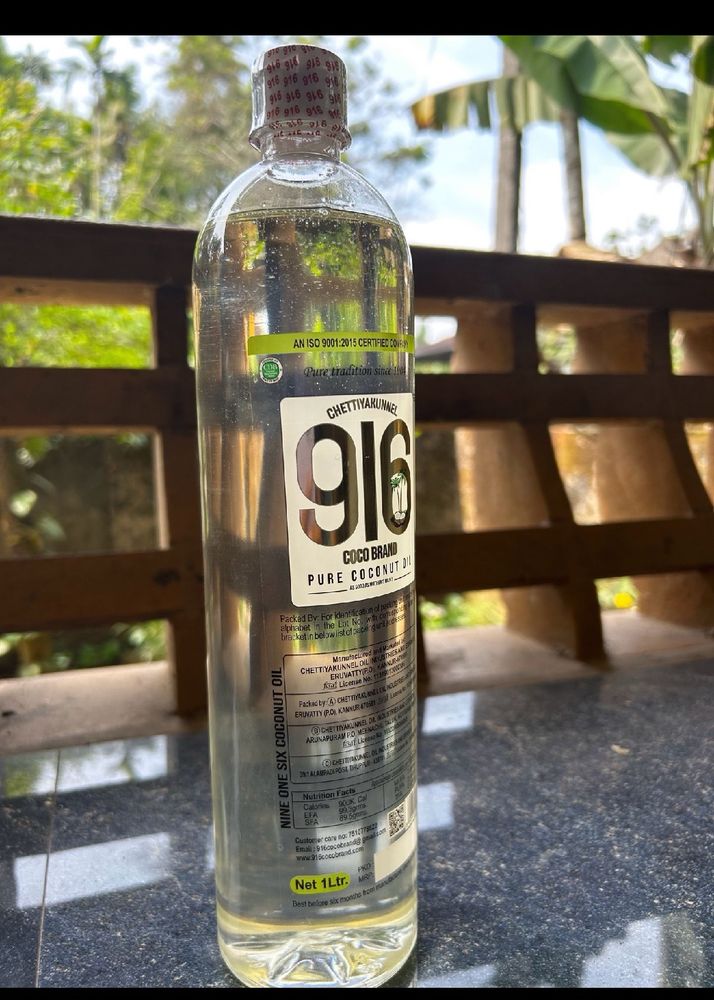 Pure coconut oil from kerala