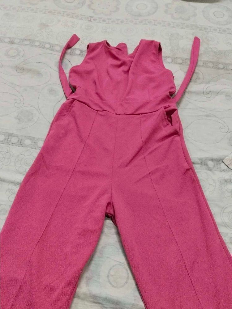 Jumpsuit Pink Colour