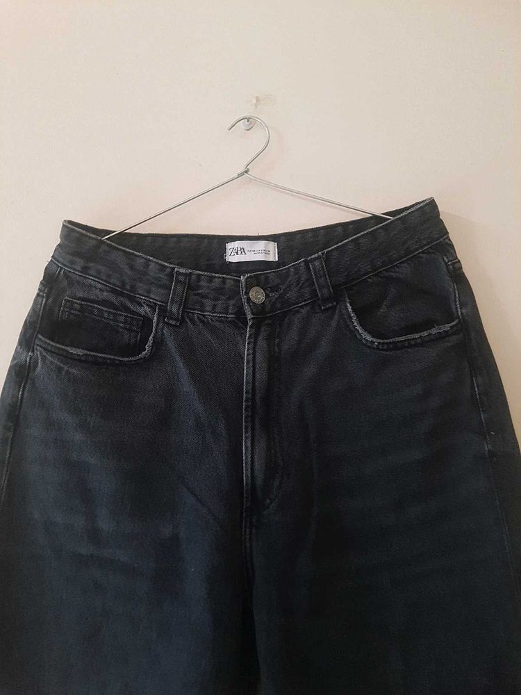 Light Wash Wide leg Denim