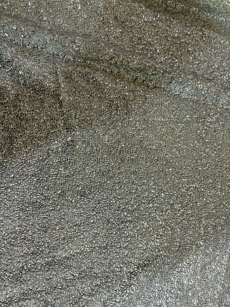 Sparkly Silver Fabric