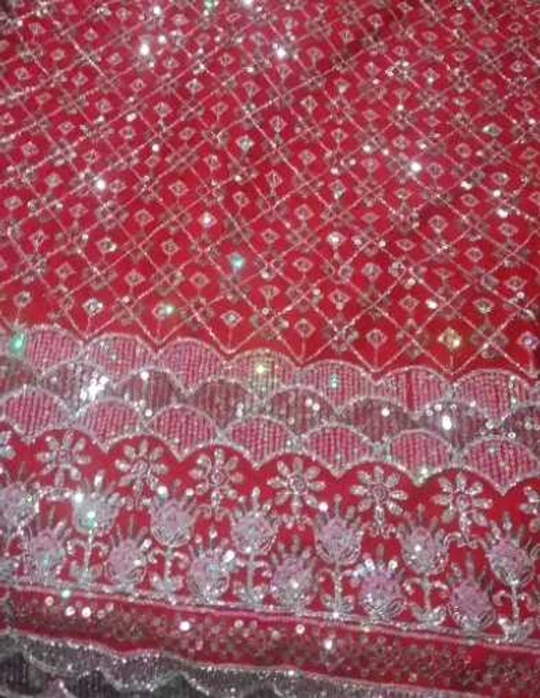 Red Unstitched Suit