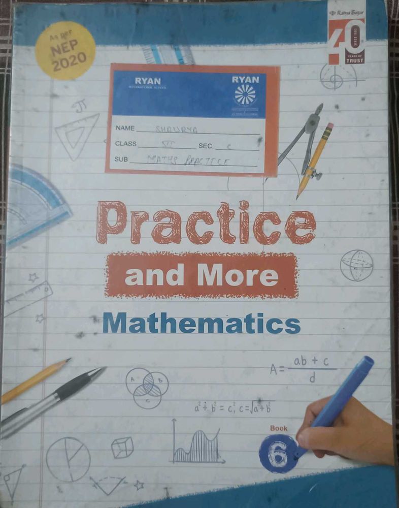 Mathematics Practice Book - Boo
