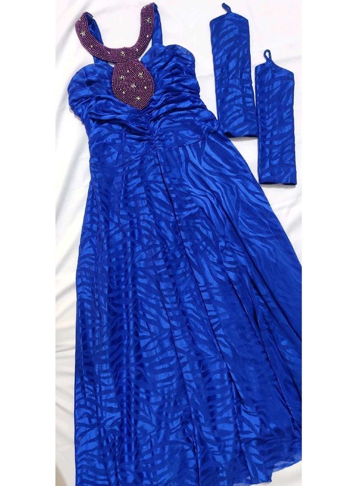 Elegant Blue Gown