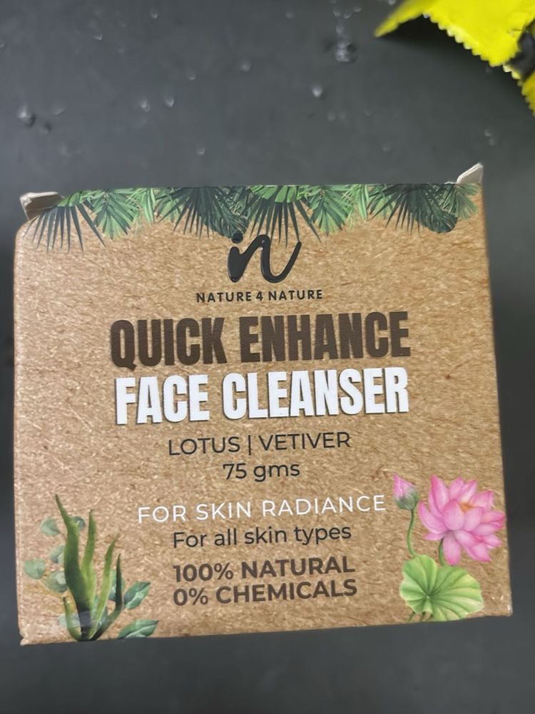 Nature4nature Quick Enhance Face Cleans