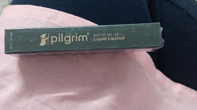 pilgrim matte me liquid lipstick pink