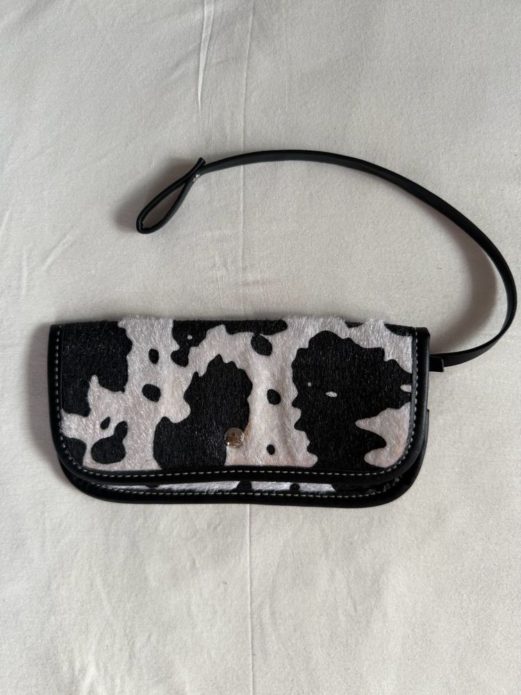 Cow Print Wallet