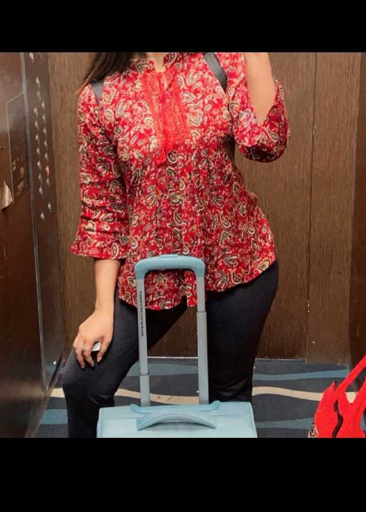 Drop❤️‍🔥PINTERESTY TOP⭐/ KURTI , EMBELLISH