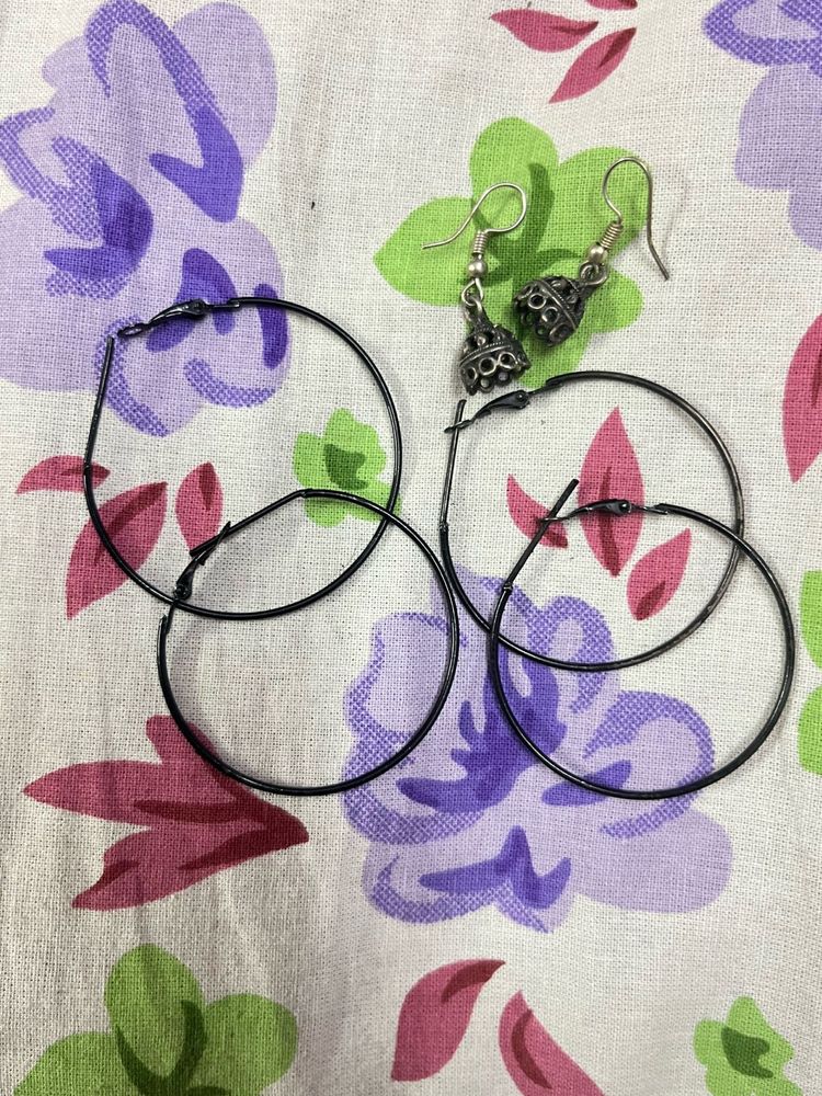earing and small jhumka Set