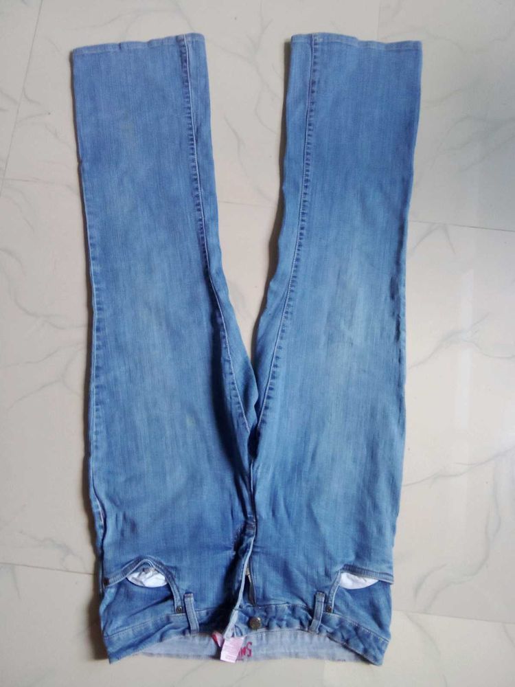 Light Wash Flare Jeans