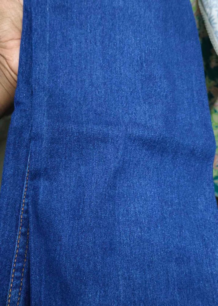 Dark Blue Denim Jeans