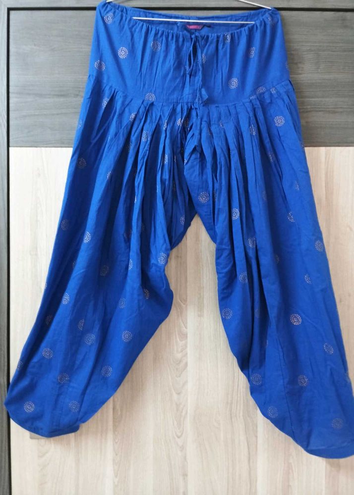 ROYAL BLUE PATIALA SALWAR