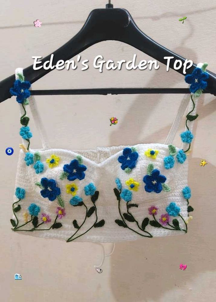 Eden Garden Crochet Top