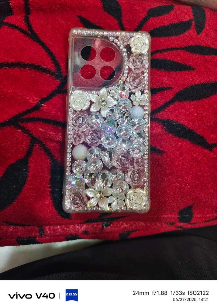 One Plus 11 R Phone Dimond Back Cover
