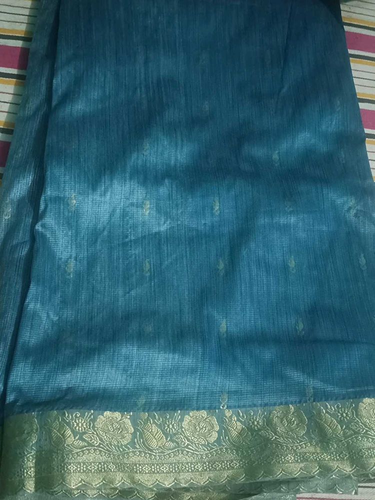 Elegant Blue Saree